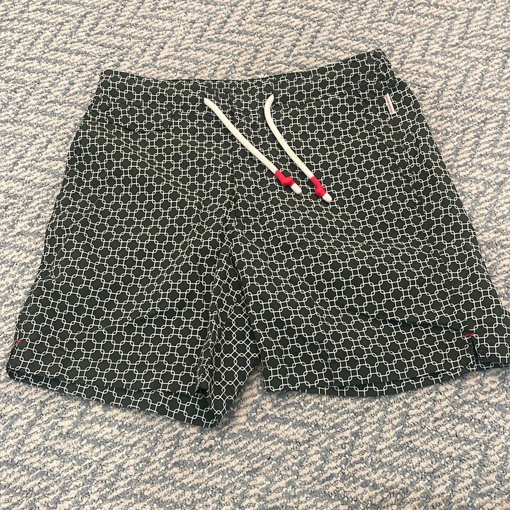 ORLEBAR BROWN men’s bathing suit swim trunks Size 28 / Small. Hunter green print